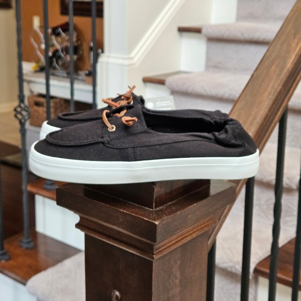 NWT Falls Creek Women's Erin Casual Shoes, Black, Sz 9 - Picture 9 of 15